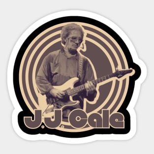 jj cale 🔹🔹🔹vintage Sticker